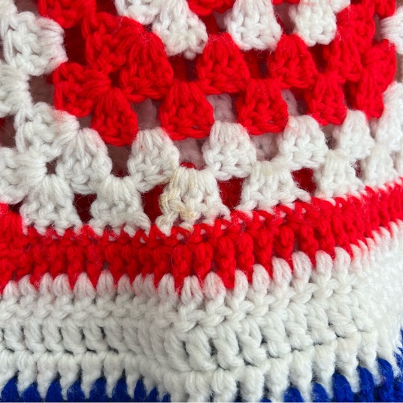 Granny Square Vintage Vest Top - Picture 5 of 6